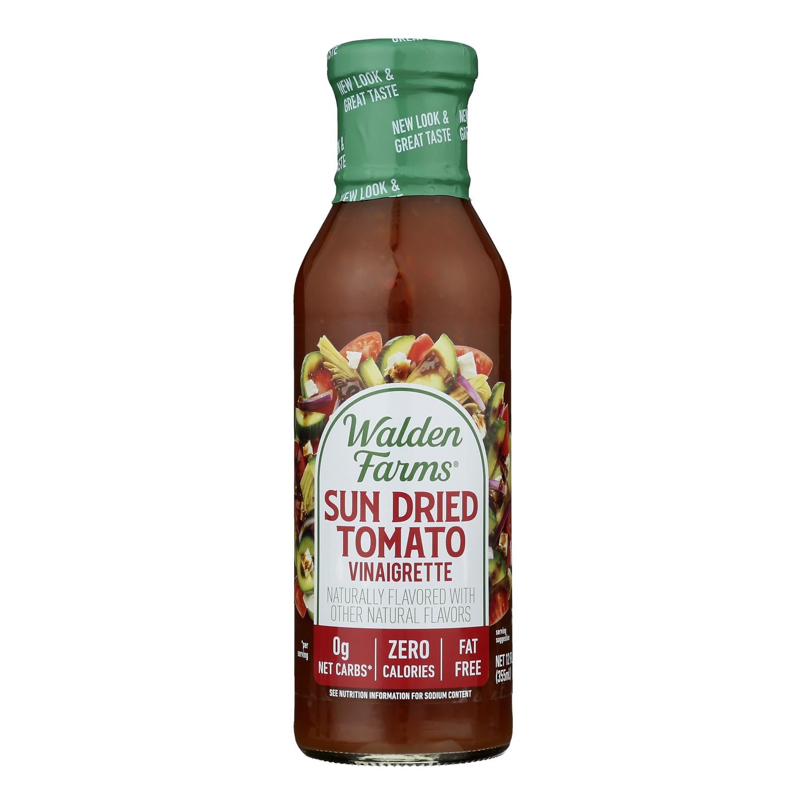 Walden Farms, Italian Dressing With Sun Dried Tomato - Case of 6 - 12 FZ