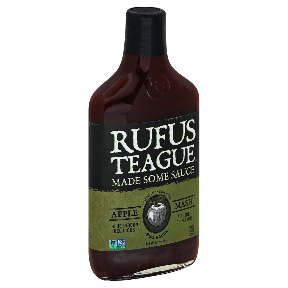 Rufus Teague Gluten Free Smoky Apple BBQ Sauce 15.25 oz - Case of 6