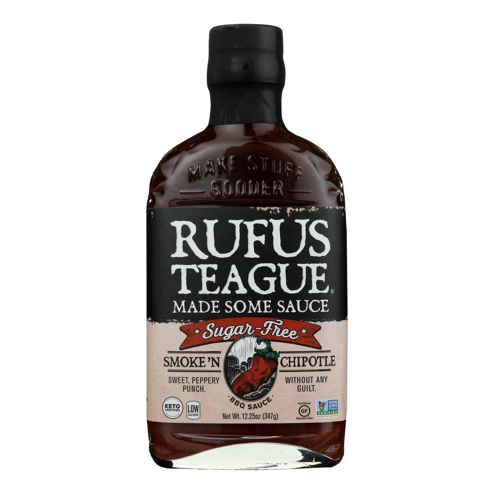 Rufus Teague - Sauce BBQ Smk N Chipotle - Case of 6 - 13 OZ