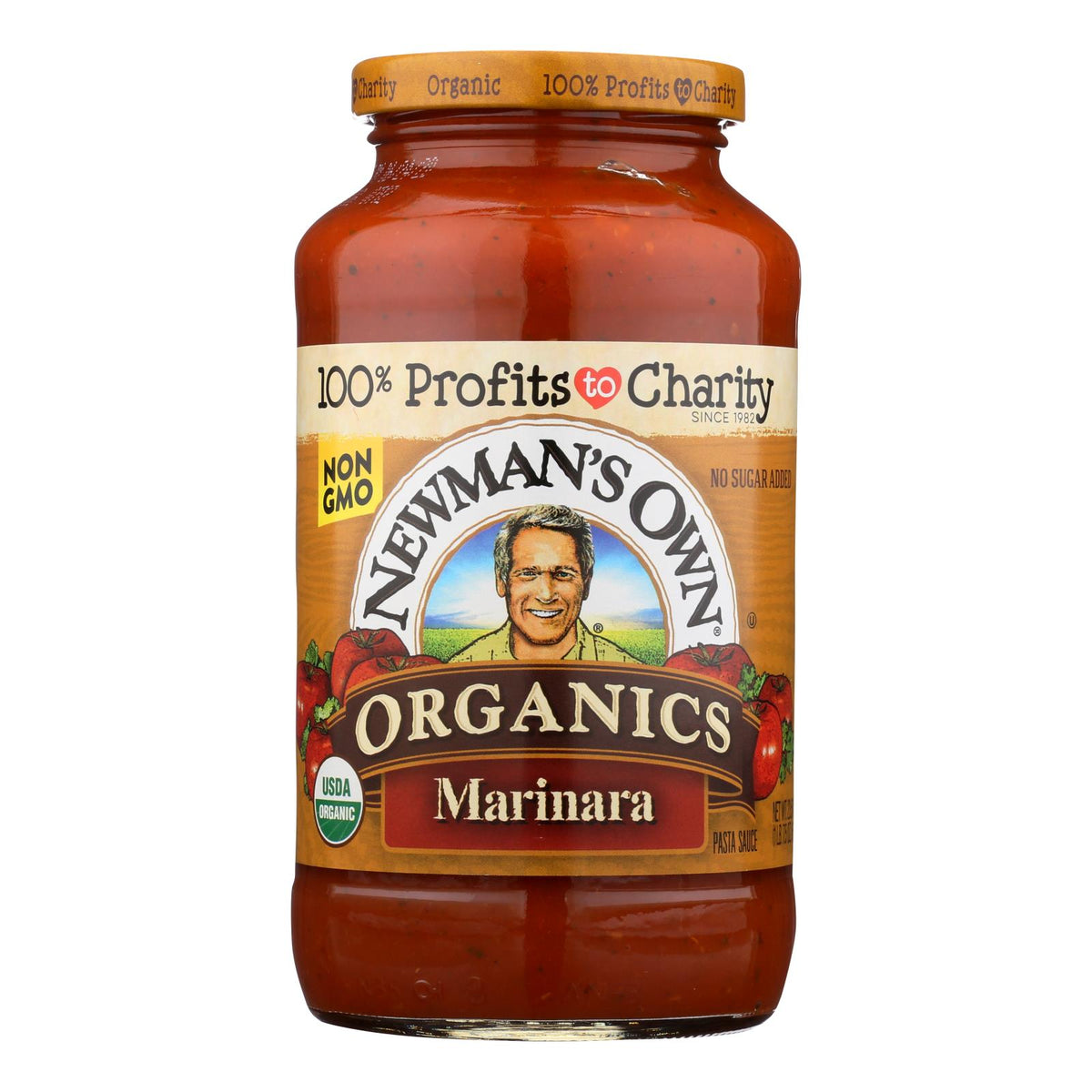 Newman's Own Organics Newman's Own, Organics Marinara Pasta Sauce - Case of 8 - 23.5 FZ