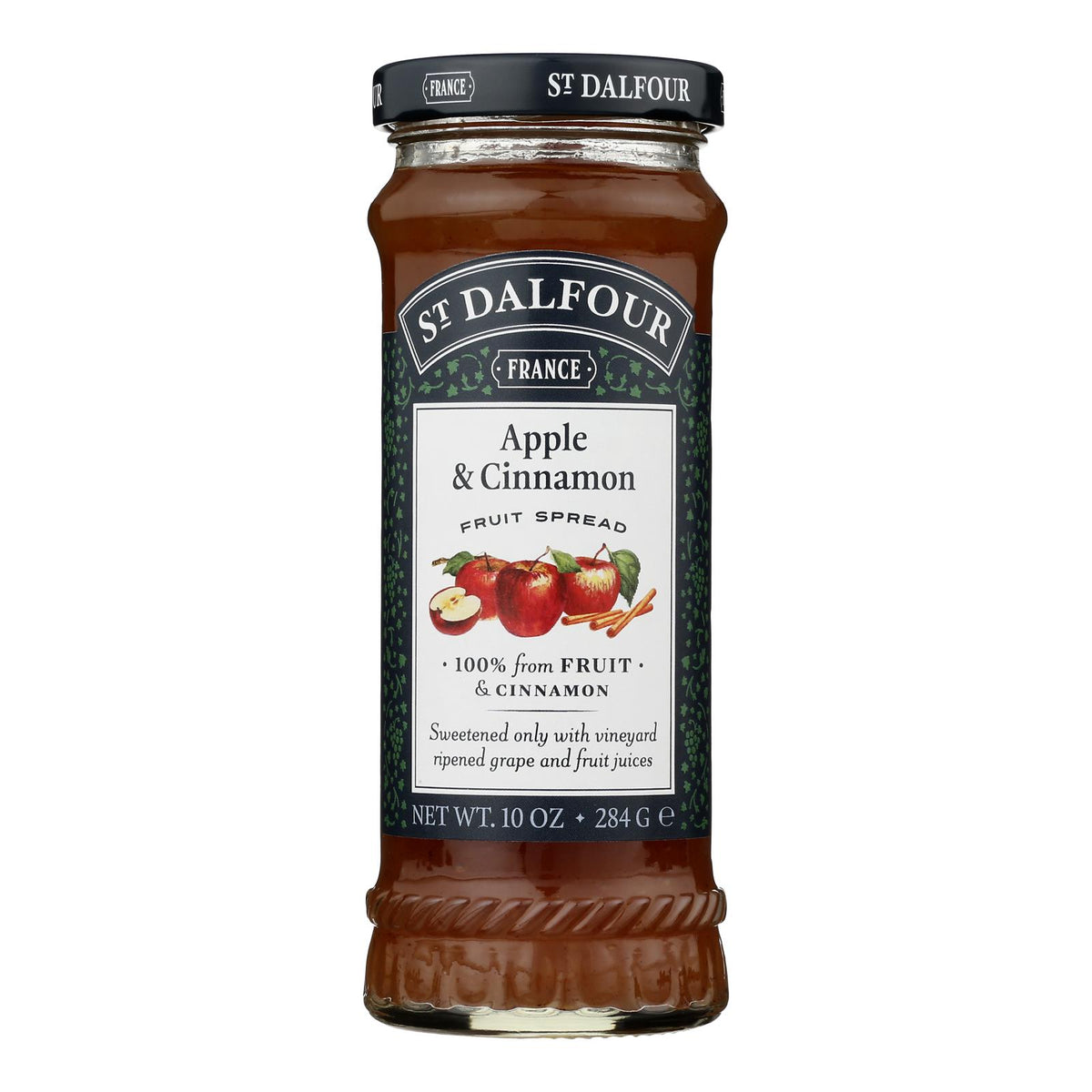 St Dalfour - Consrv Apple Cinnamon - Case of 6 - 10 OZ