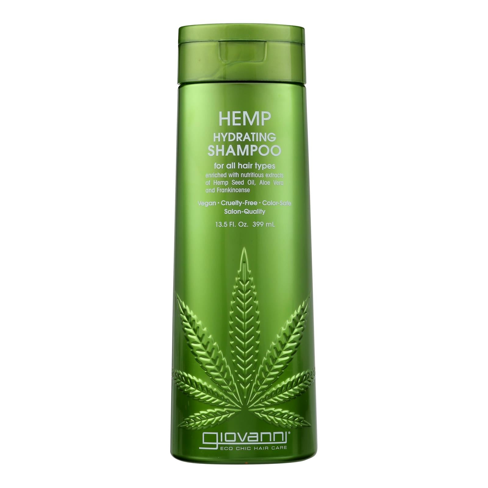 Giovanni Hair Care Products - Hemp Shampoo Hydrating - 1 Each-13.5 FZ