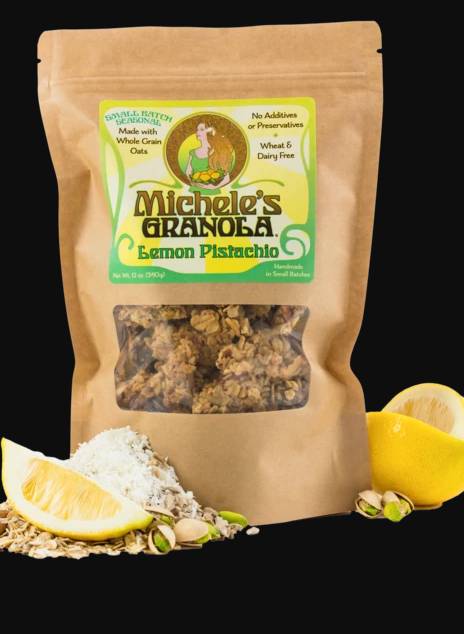 Michele's Granola - Granola Lemon Pistachio - CS of 6-12 OZ
