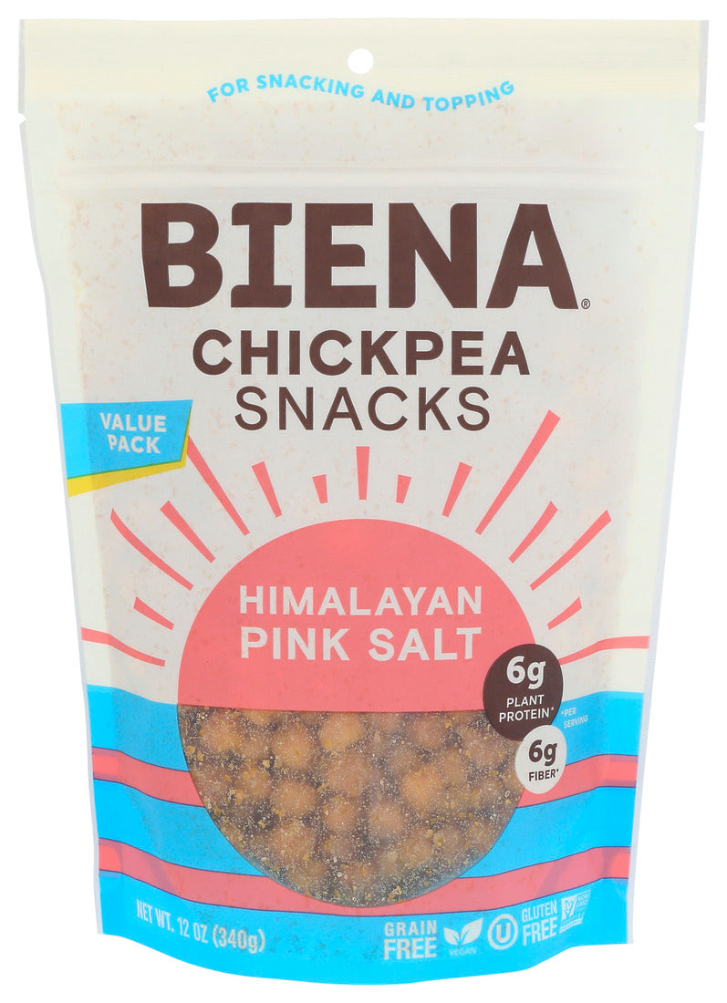 Biena Llc - Chkpea Snk. Hima Pnk Salt - CS of 6-12 OZ