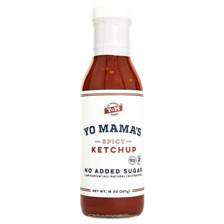 Yo Mama's Foods - Spicy Ketchup Keto - CS of 6-14 OZ