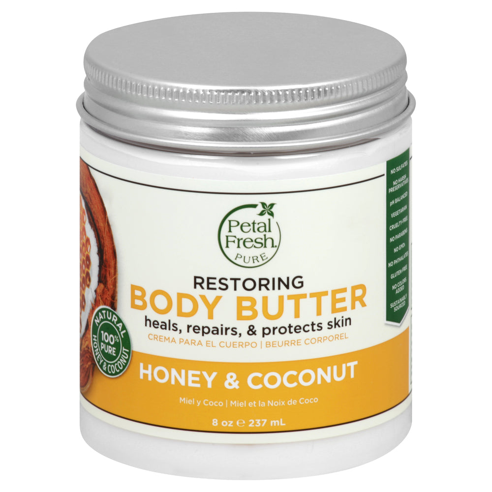 Petal Fresh Pure - Body Butter Honey Coconut - CS of 6-8 OZ