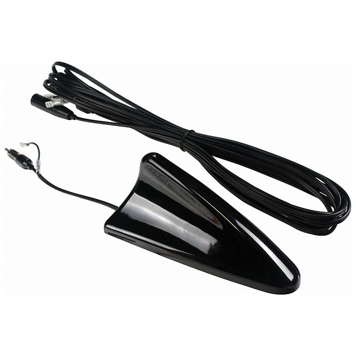 Nippon Roof Mount Shark Fin AM/FM Antenna with Built-in Amplifier