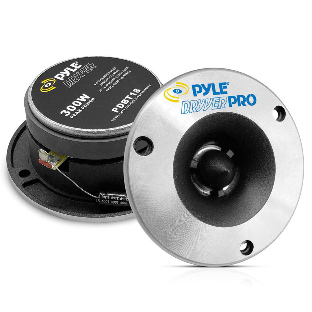 PYLE 1‚Ä≥ Super Dome Bullet Tweeters (Sold in pairs)