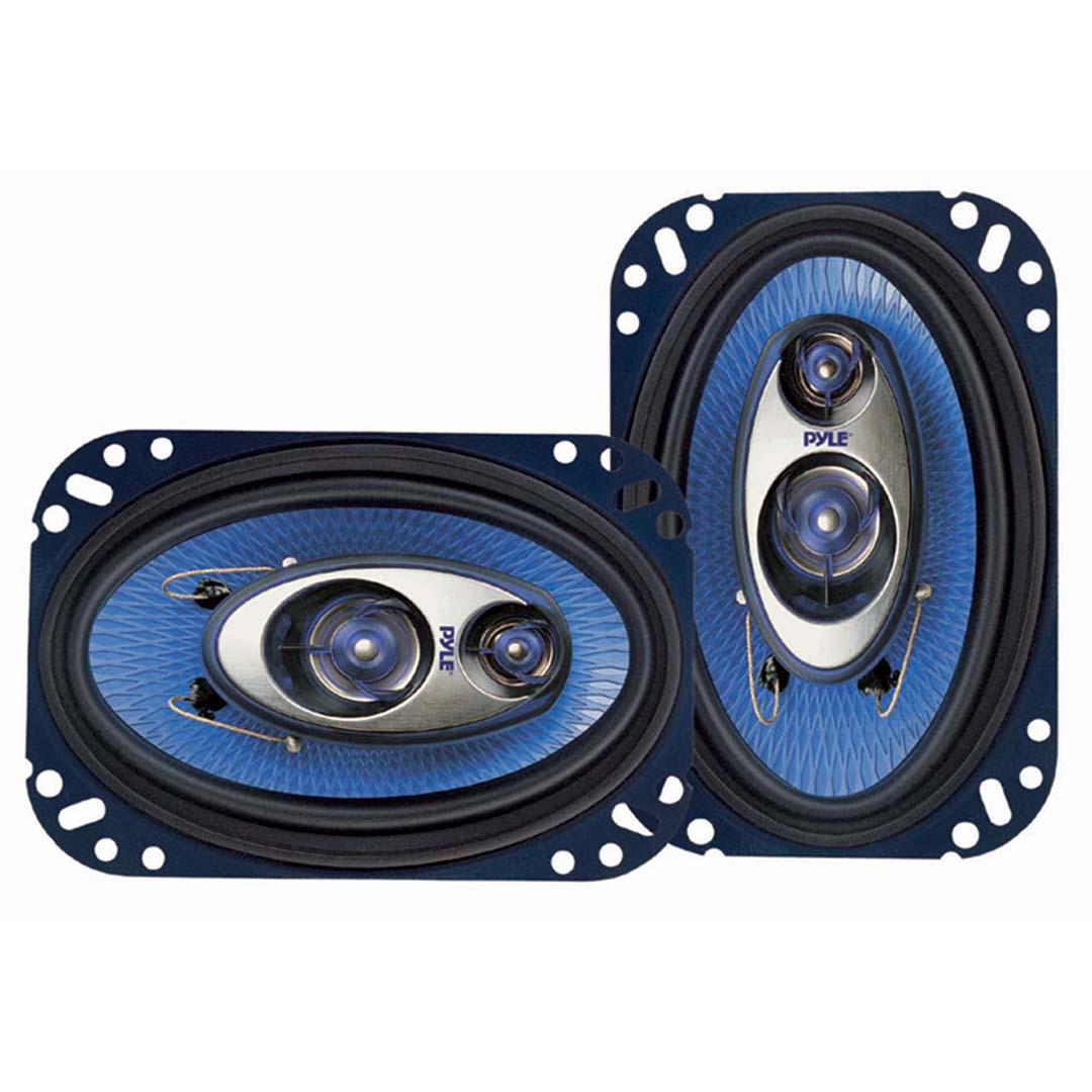 PYLE SPEAKER 4X6" PYLE 3-WAY 240W BLUE LABEL SERIES