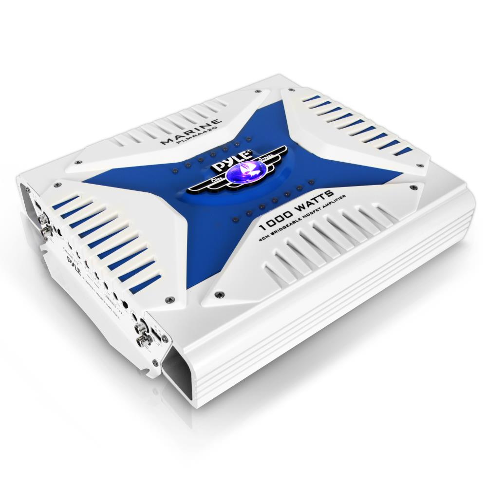 Pyle Marine 4 Channel Amplifier 1000W Max