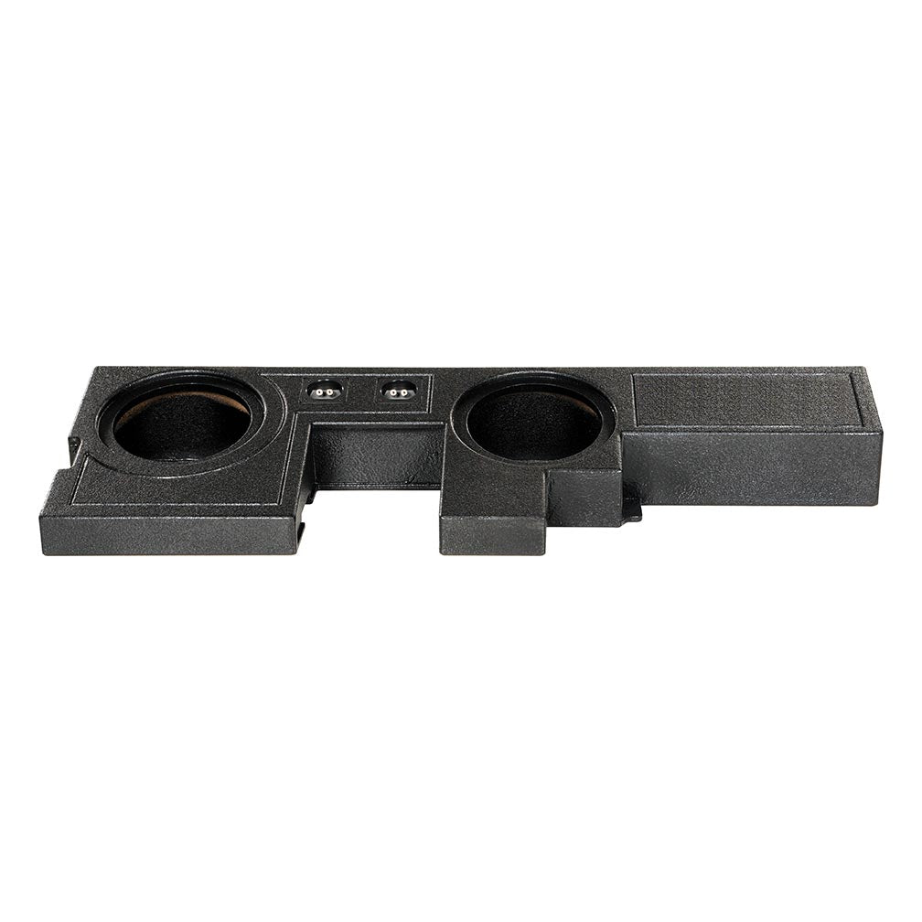 QPower "QBOMB" Ford F-Series Super Duty Crew Cab '00-'16 Dual 10" Vented Empty Woofer Box