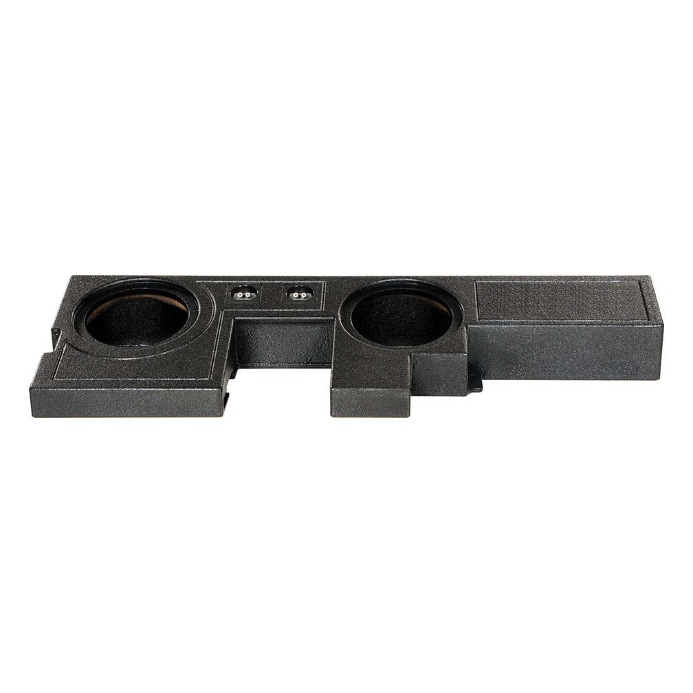 QPower "QBOMB" Ford F-Series Super Duty Crew Cab '00-'16 Dual 12" Vented Empty Woofer Box