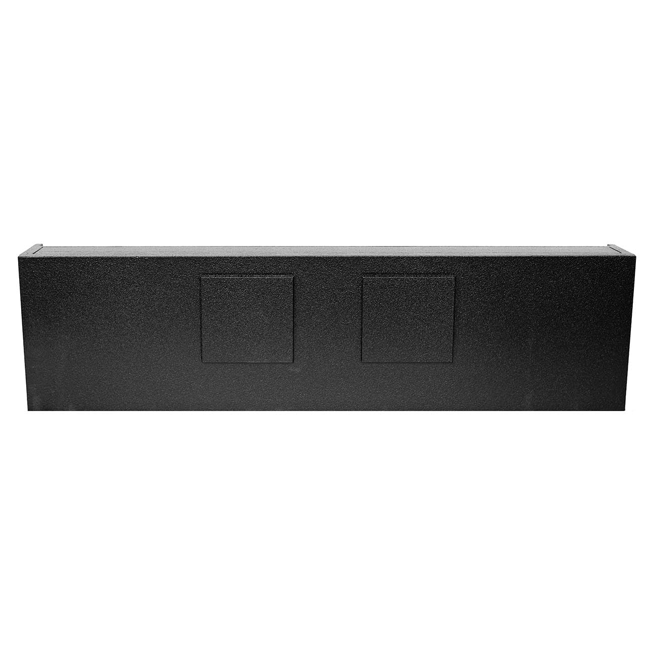 QPower Dual 12" Sealed Empty Woofer Enclosure - Ford '09-'24 F-150 Super Crew'17-'24 Ford F-250/350