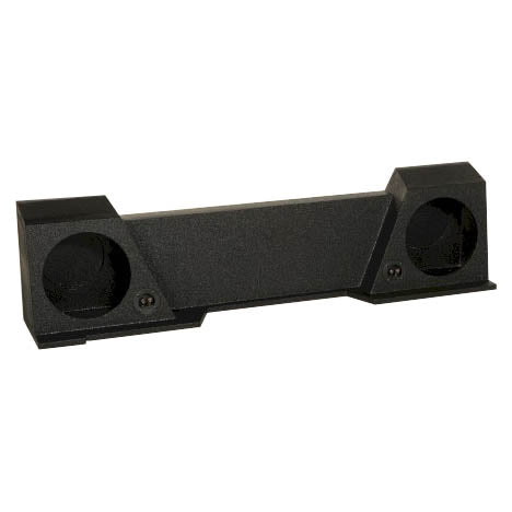 QPower "QBOMB" Chevy/GMC Extended Cab "High Transmission" '07-'13 Dual 10" Empty Woofer Box