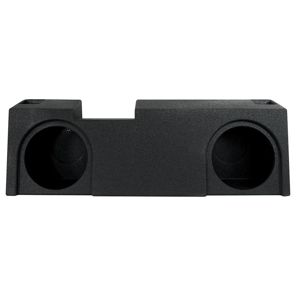 QPower ‚ÄúQBOMB‚Äù Chevy/GMC Crew Cab or Double Cab ‚Äô19-'24 Dual 10‚Ä≥ Vented Empty Woofer Box