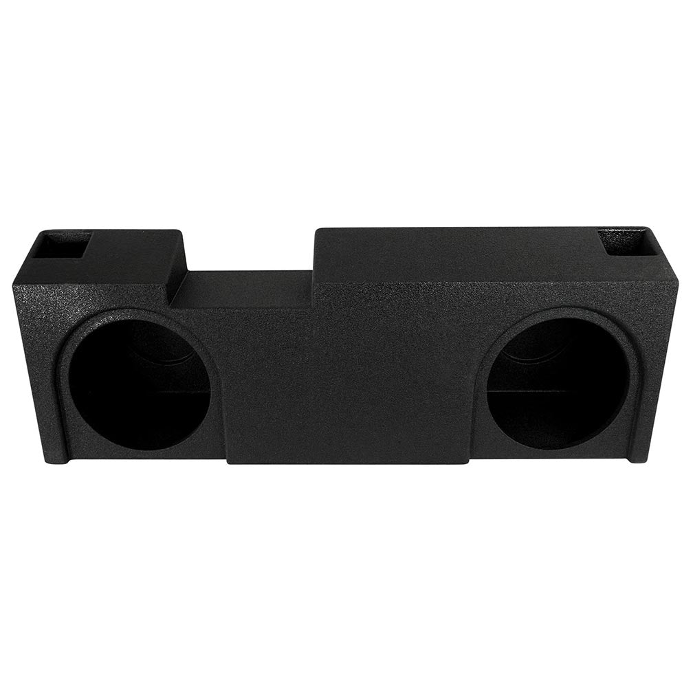 QPower ‚ÄúQBOMB‚Äù Chevy/GMC Crew Cab or Double Cab ‚Äô19-'24 Dual 10‚Ä≥ Vented Empty Woofer Box