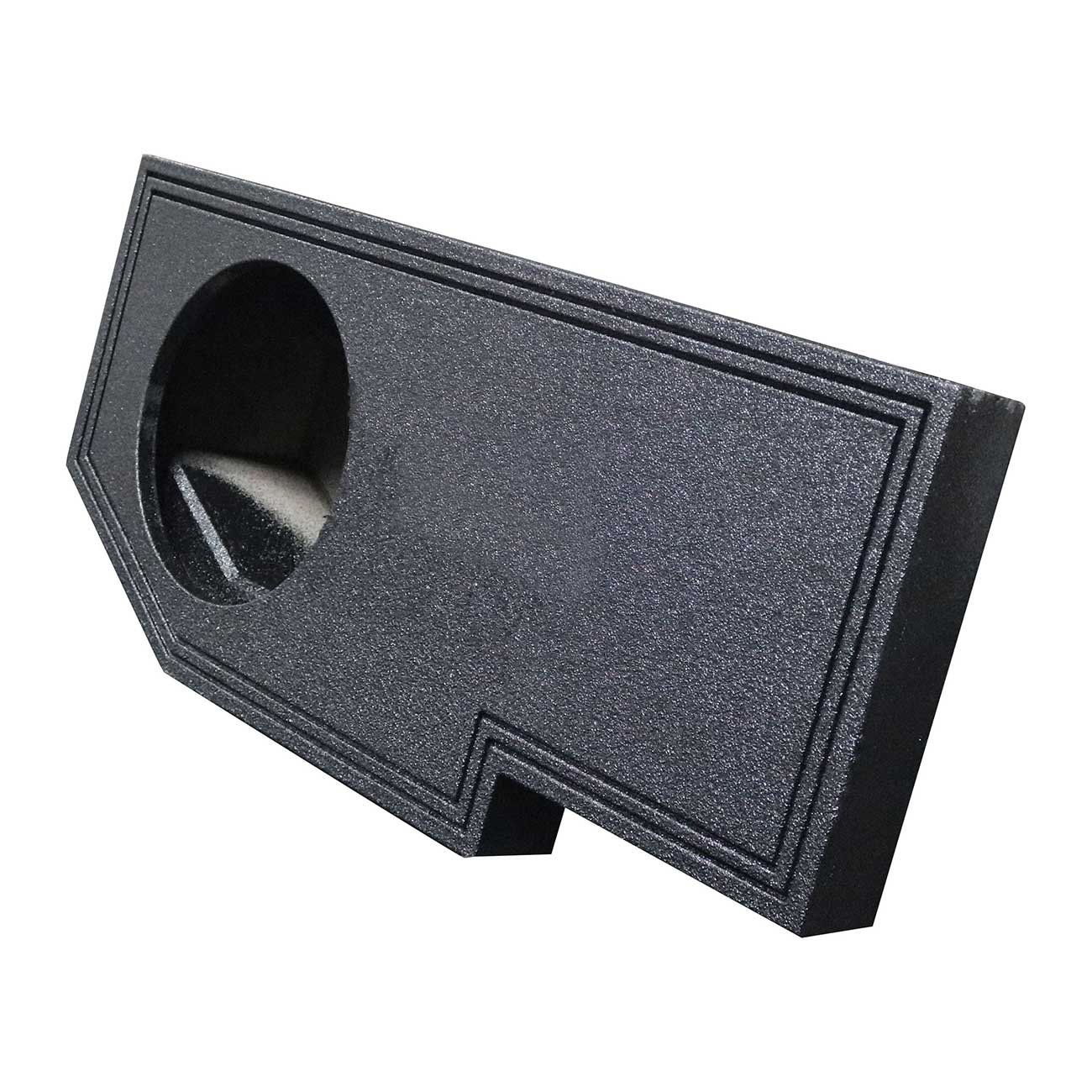 QPower ‚ÄúQBOMB‚Äù Dodge Ram Quad Cab ‚Äô02-‚Äô24 Single 10‚Ä≥ Sealed Empty Woofer Enclosure