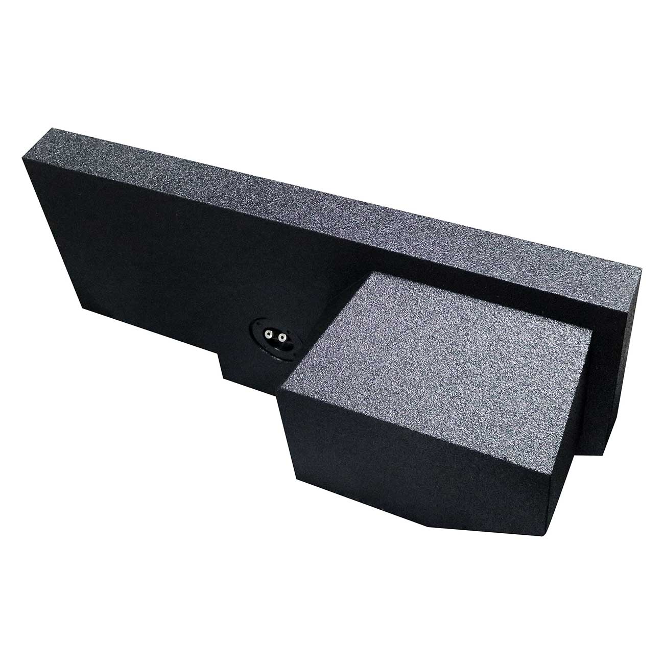 QPower ‚ÄúQBOMB‚Äù Dodge Ram Quad Cab ‚Äô02-‚Äô18 Single 12‚Ä≥ Sealed Empty Woofer Enclosure