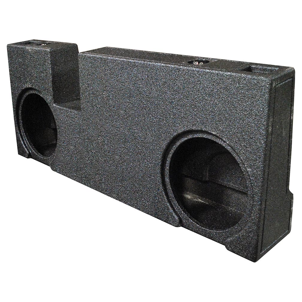 Qpower ‚ÄúQ-Bomb‚Äù Toyota Tundra Double Cab '07 - '24 Dual 10‚Äù Ported Woofer Enclosure