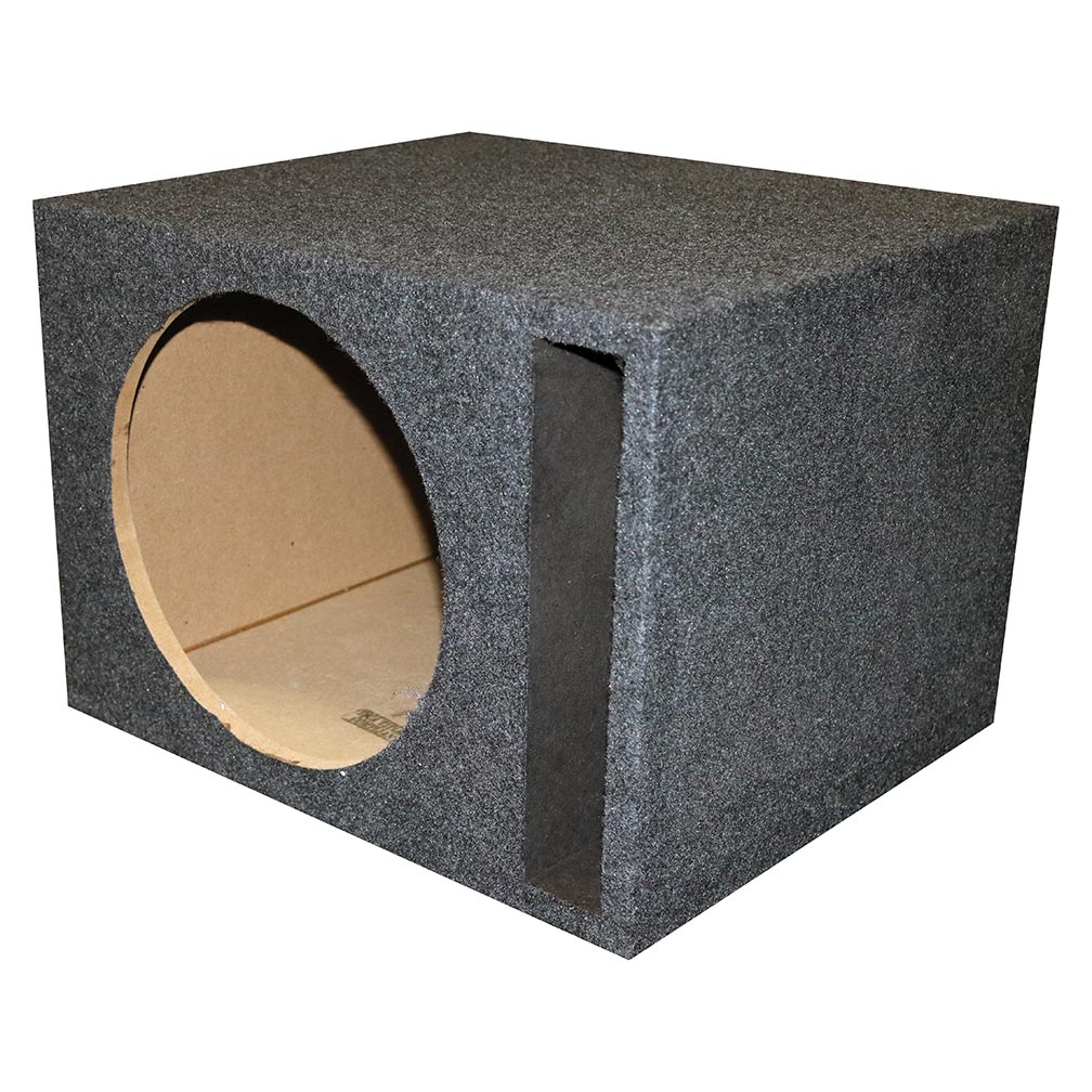 Single 12‚Ä≥ Slot-Ported Vented Empty Woofer Enclosure