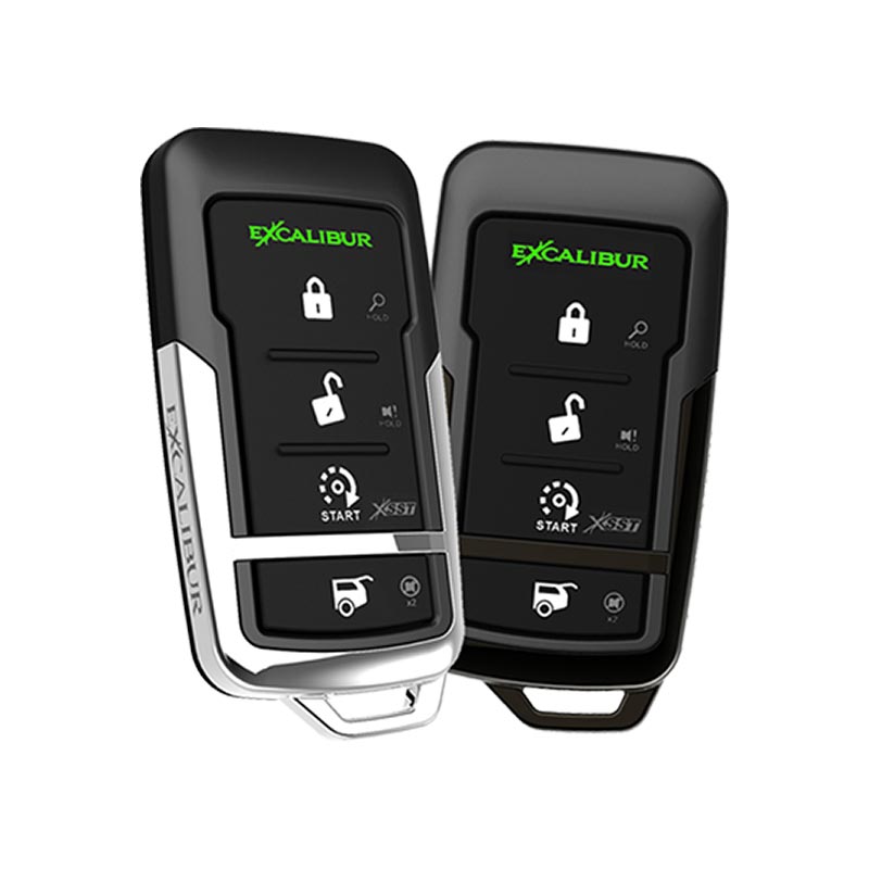 Excalibur 4-Button 1-Way Remote Kit for Excalibur Omegalink and Fortin Remote Starters