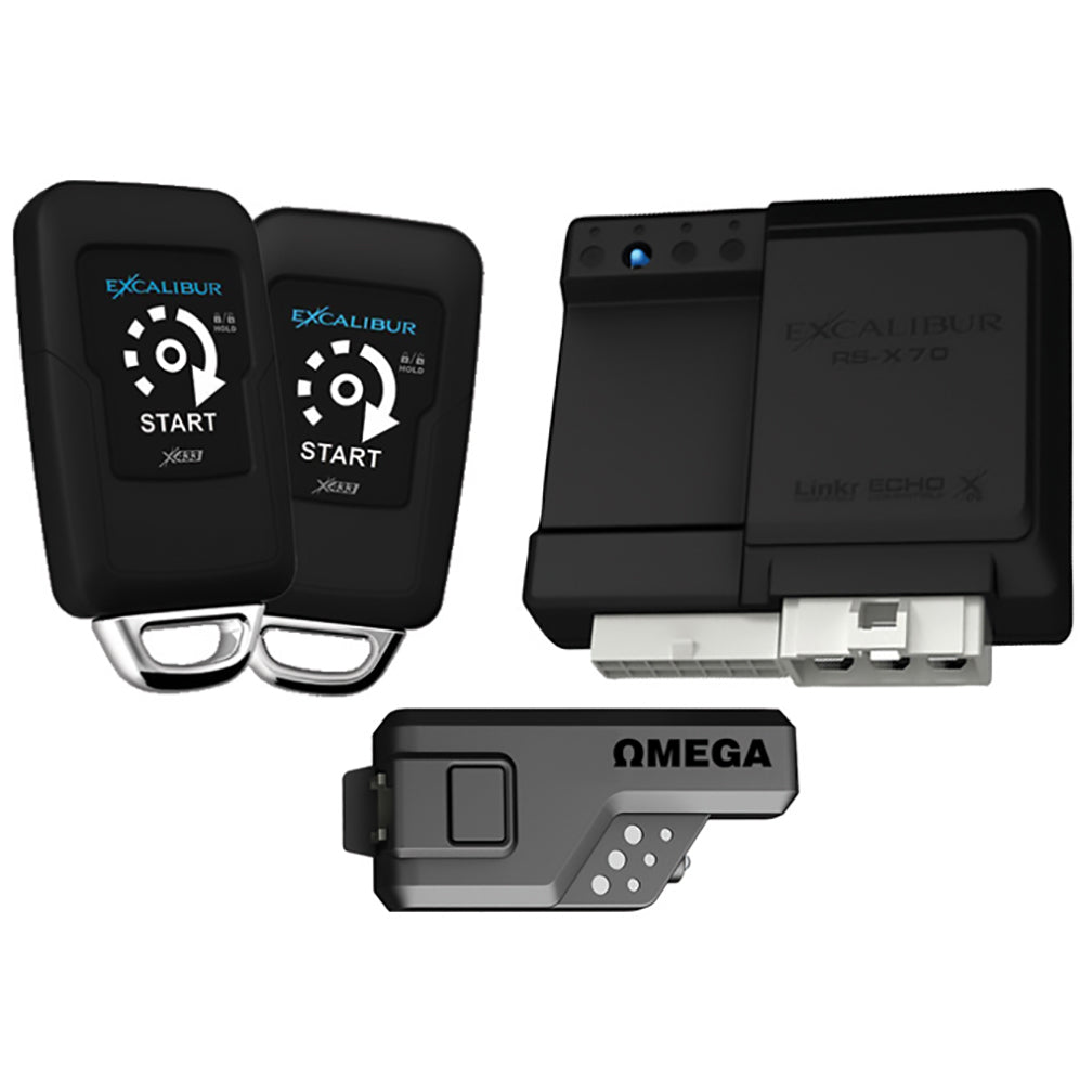 Excalibur 1500 Feet 1-Button Remote Start Keyless Entry System