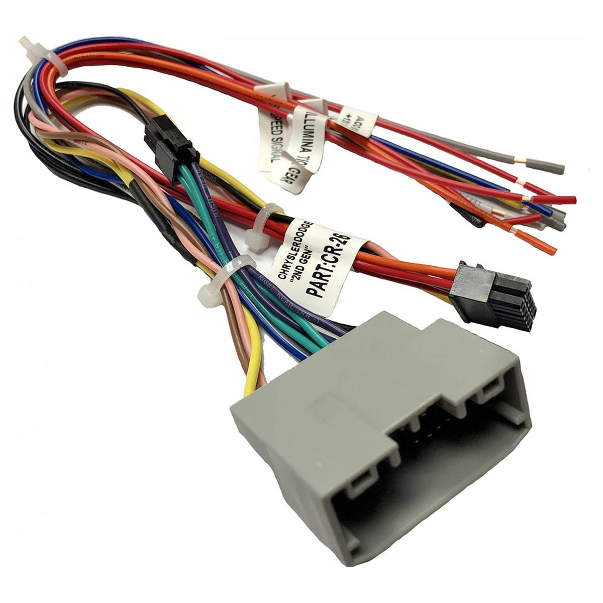 CRUX Radio Replacement Interface with SWC Retention for Select ‚Äô05-‚Äô18 Chrysler/Dodge/Jeep Vehicles