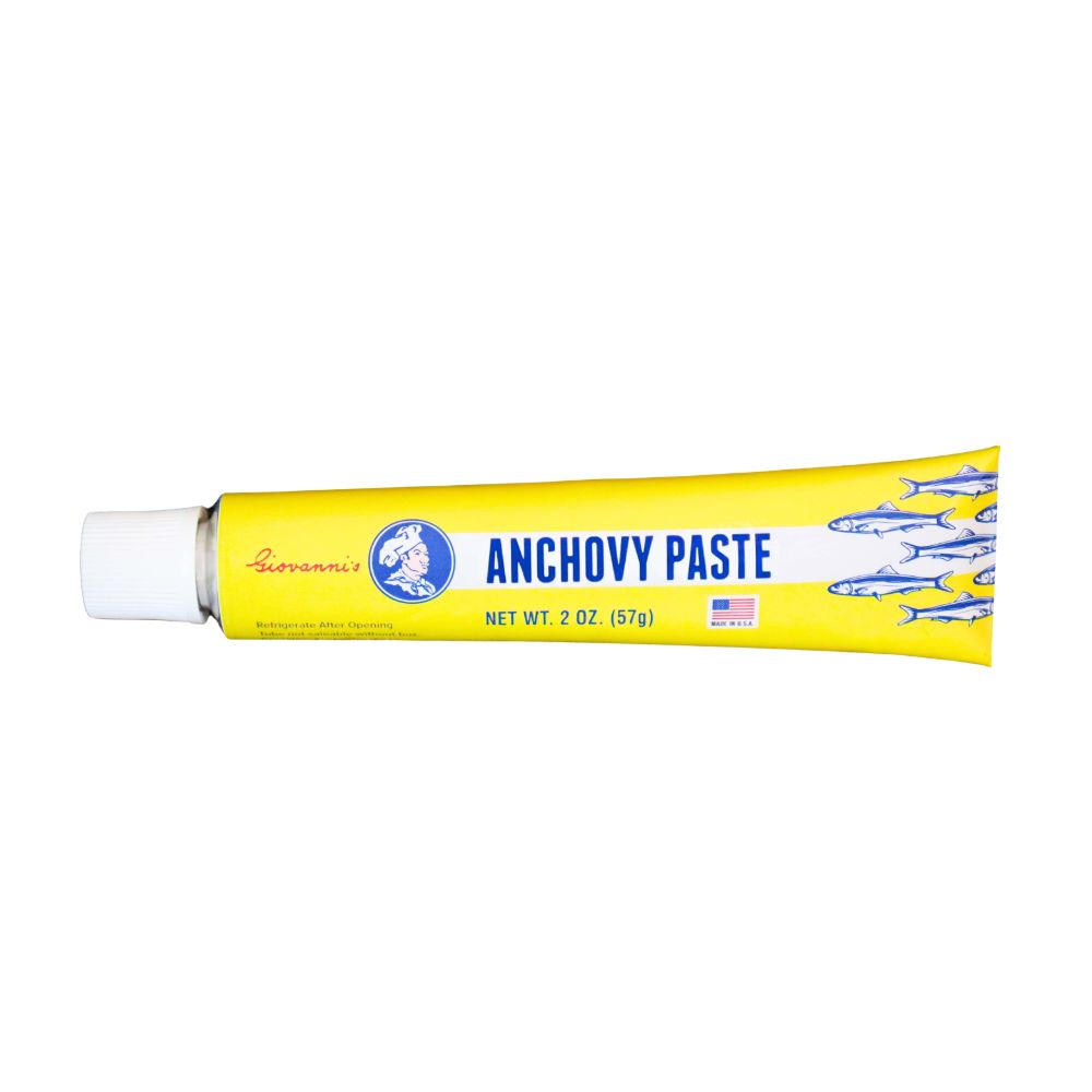 Giovanni’s Anchovy Paste - Case of 12 - 2 oz.