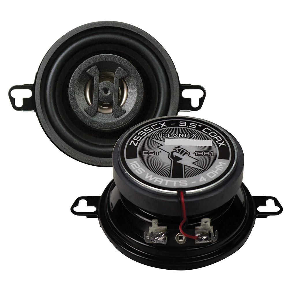 Hifonics Zeus 3.5" Coaxial Speaker¬† 125 Watts MAXX