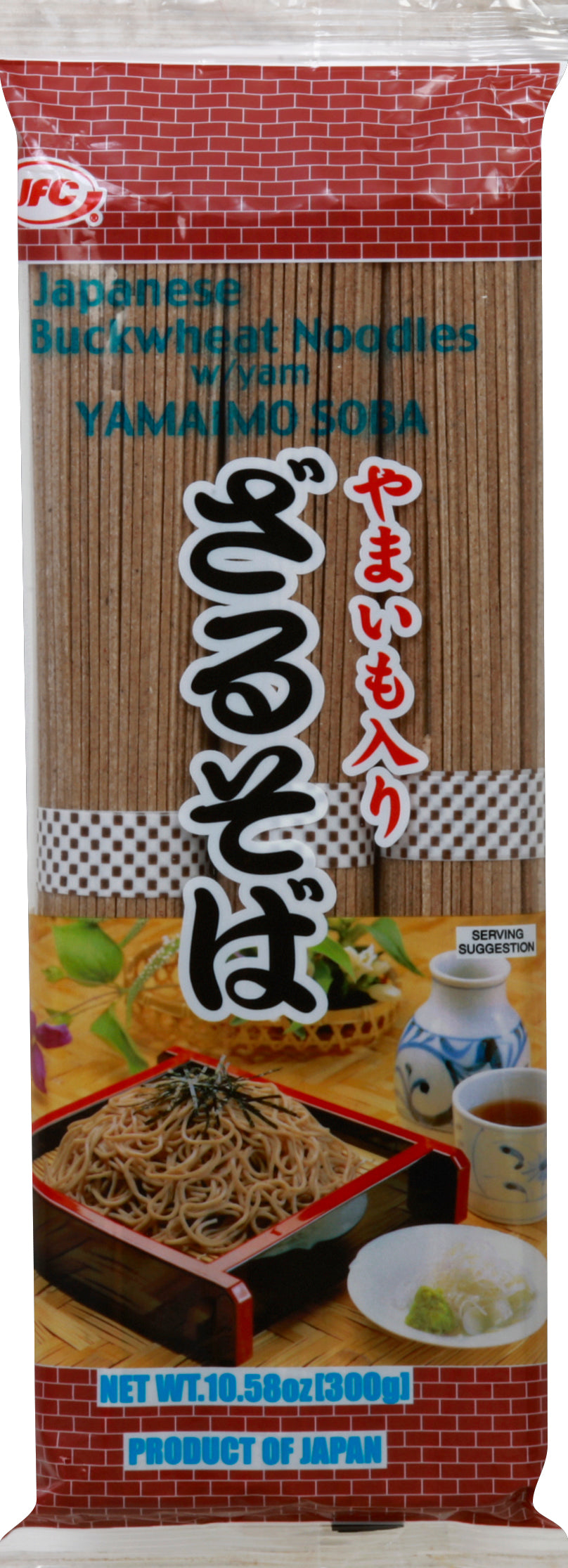 JFC Buckwheat Noodles 10.58 oz - Case of 24
