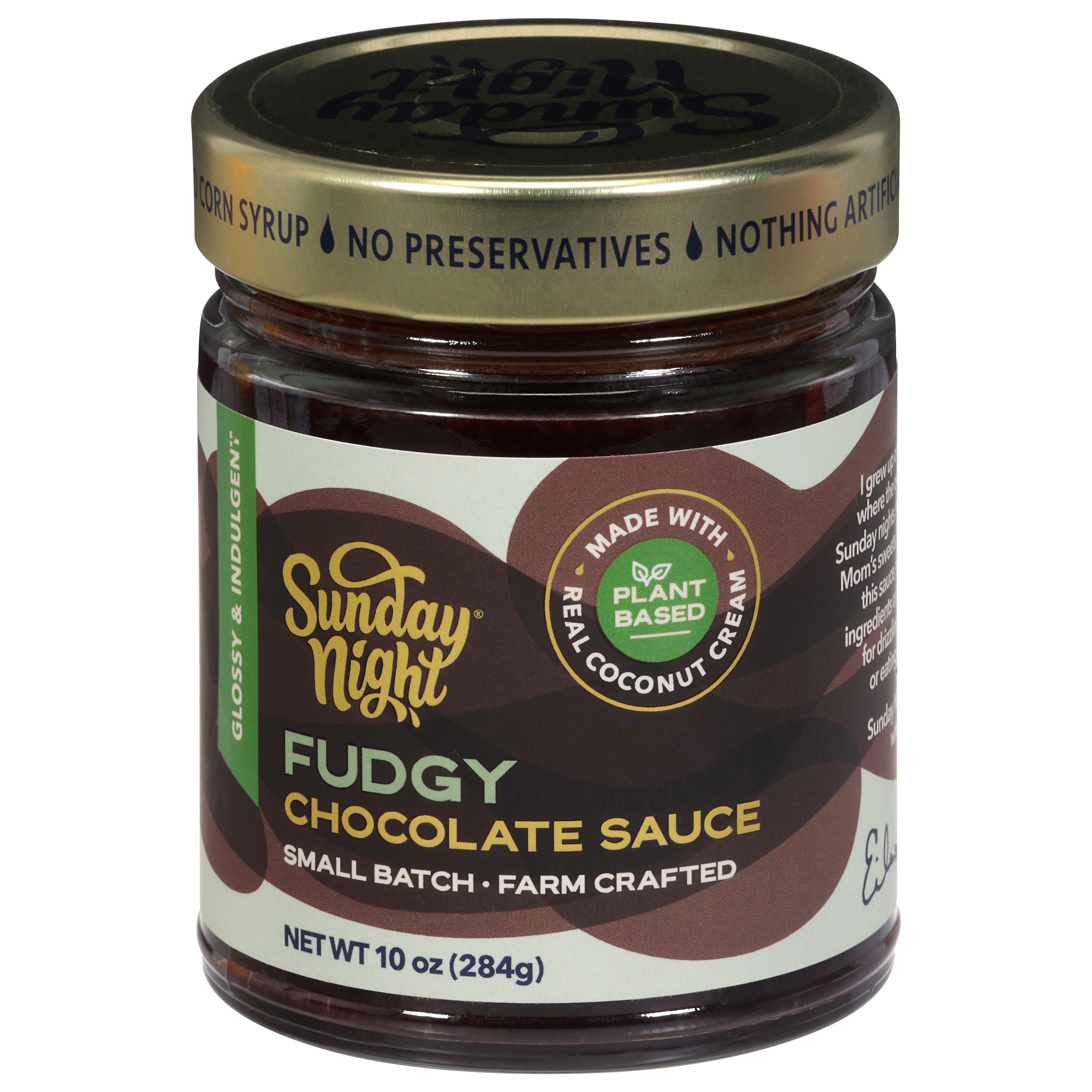Sunday Night Fudgy Chocolate Sauce 10 oz - Case of 6