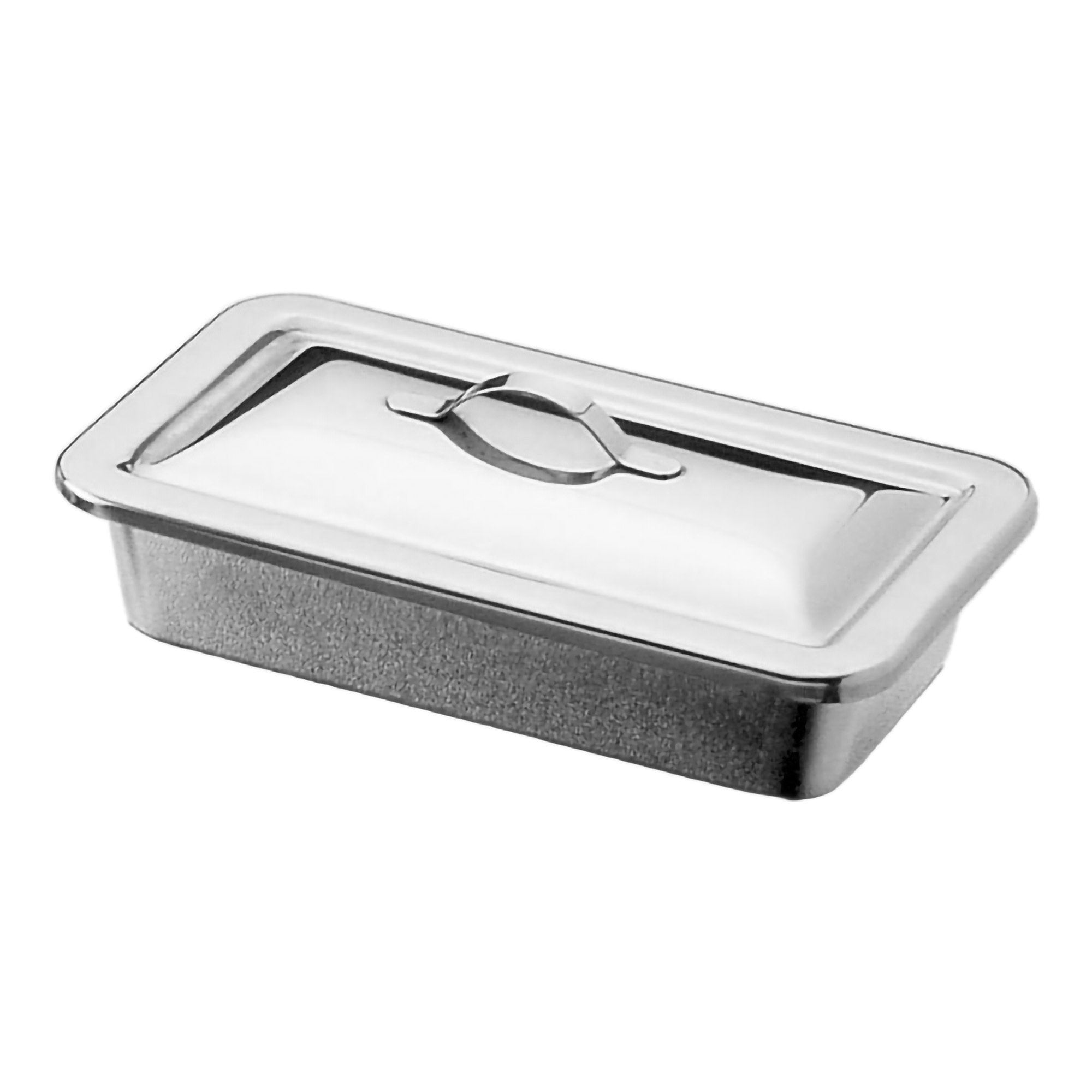 McKesson Brand - Instrument Tray McKesson Strap Handle Stainless Steel 8-1/2 X 3 X 1- 1/2 Inch [1/EA]