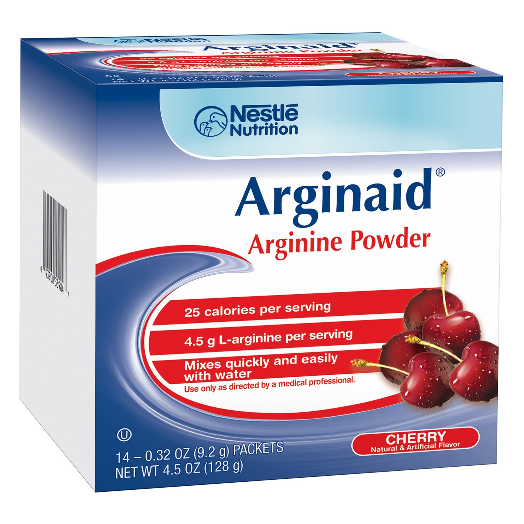 Nestle Healthcare Nutrition - Oral Supplement Arginaid® Cherry Flavor Powder 0.32 oz. Individual Packet [1/EA]