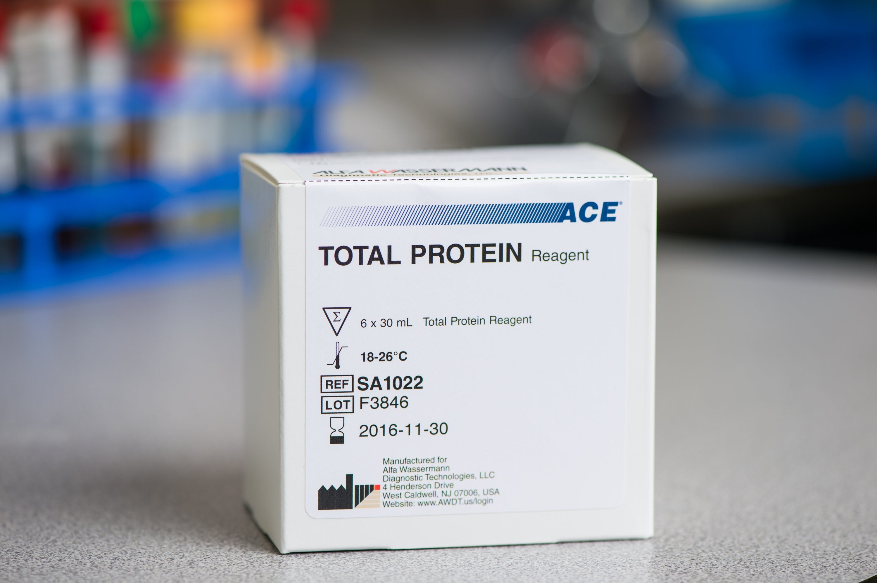 Alfa Wassermann - General Chemistry Reagent ACE® Total Protein 900 Tests [1/KT]