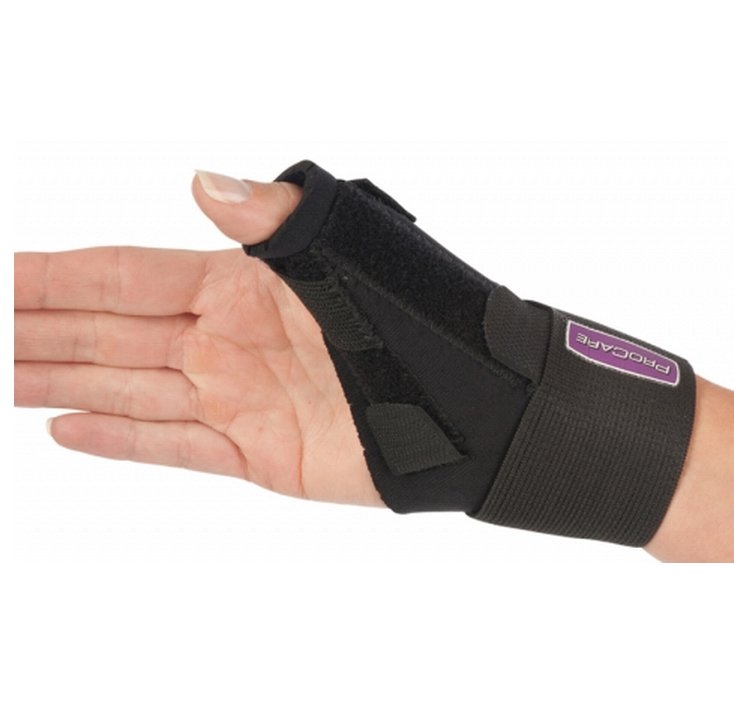 DJO - Thumb Splint ProCare® One Size Fits Most Right Hand Black [1/EA]
