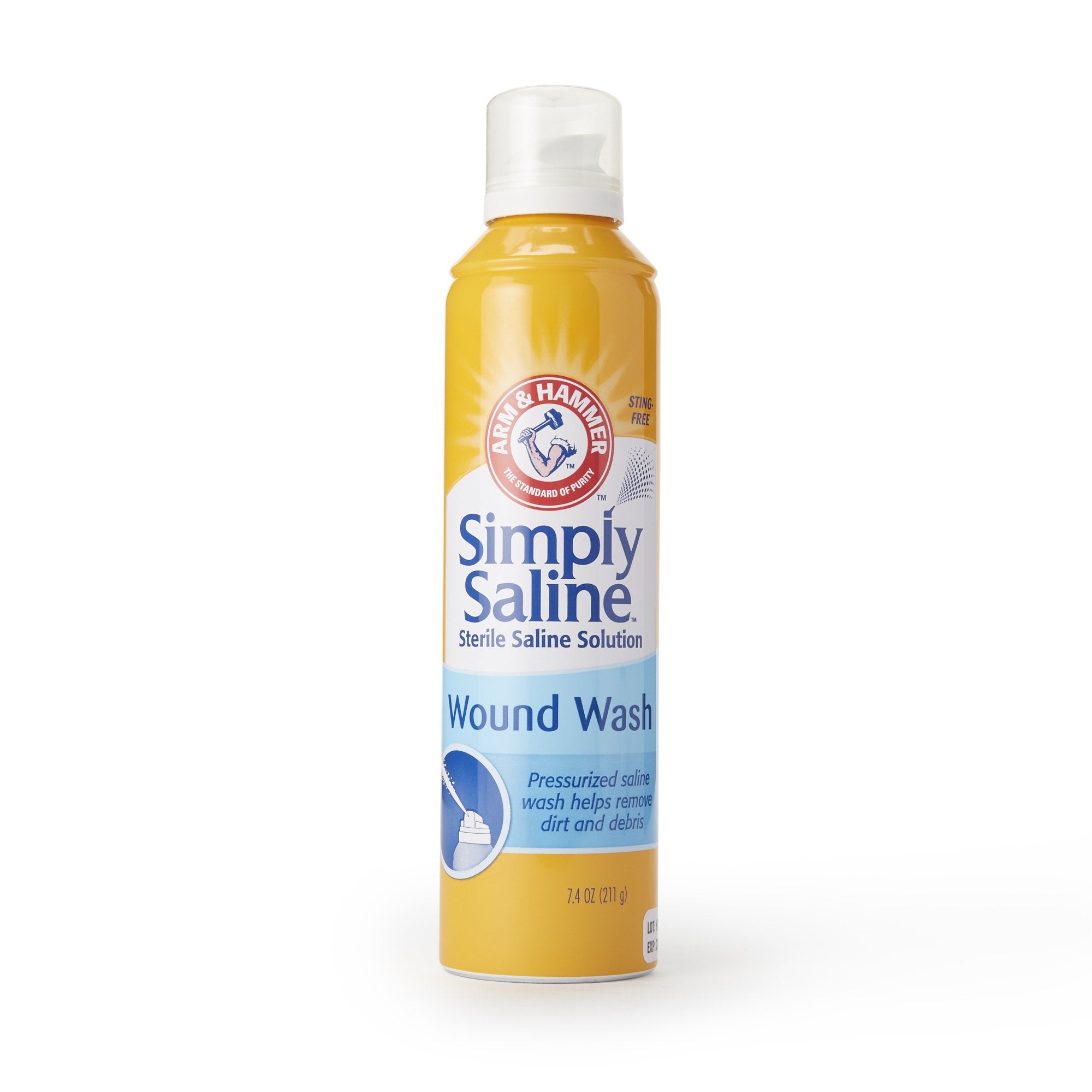 Church and Dwight - Wound Cleanser Simply Saline™ Wound Wash 7.1 oz. Spray Can Sterile [1/EA]