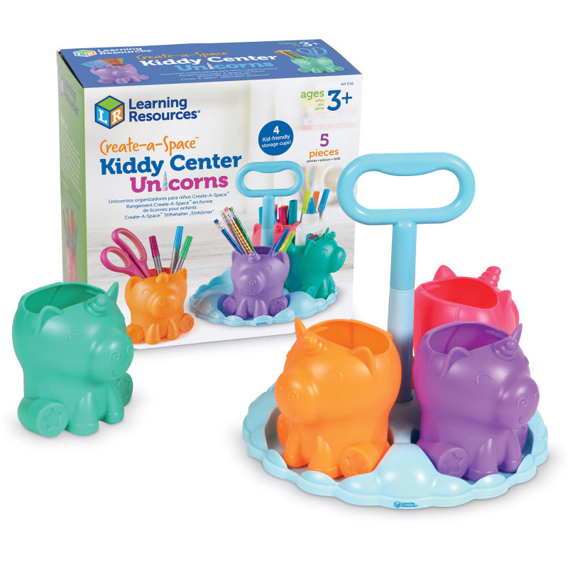 LEARNING RESOURCES - Create-a-Space Kiddy Center: Unicorns!