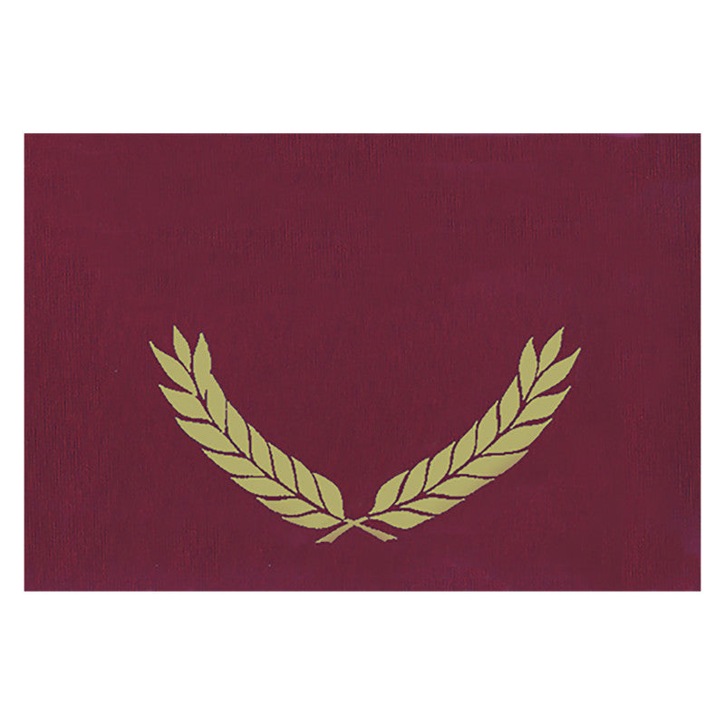 HAYES PUBLISHING - Gold Foil Stamped Maroon Certificate Folders, 10" x 13", Pack of 30