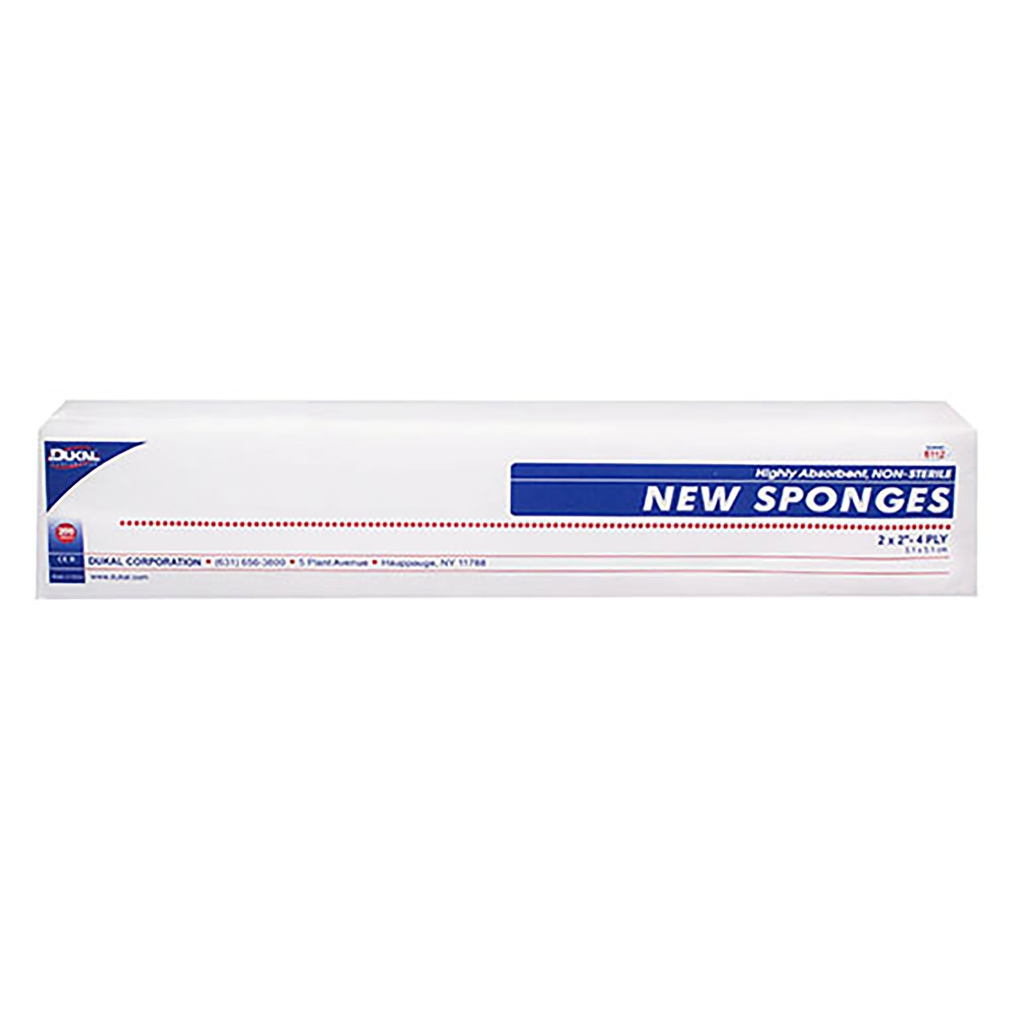 Dukal - Nonwoven Sponge Dukal™ 2 X 2 Inch 4-Ply NonSterile 200 per Pack [1/BG]