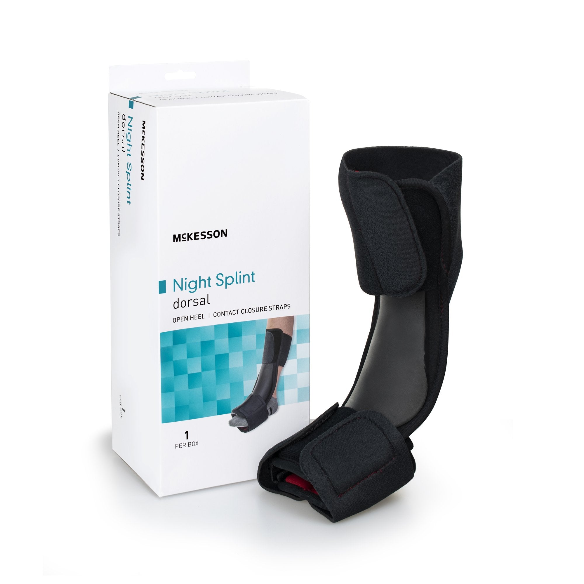 McKesson Brand - Dorsal Night Splint McKesson Large / X-Large Hook and Loop Closure Male 9 to 14 / Female 10 to 15 Foot [1/EA]