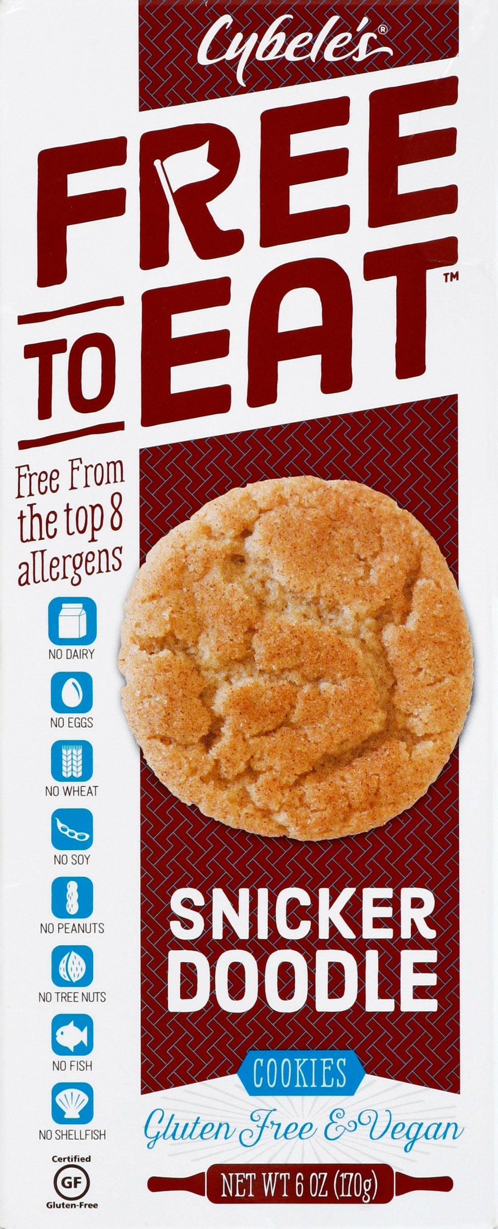 Cybele's Cookies 6 oz - Case of 6
