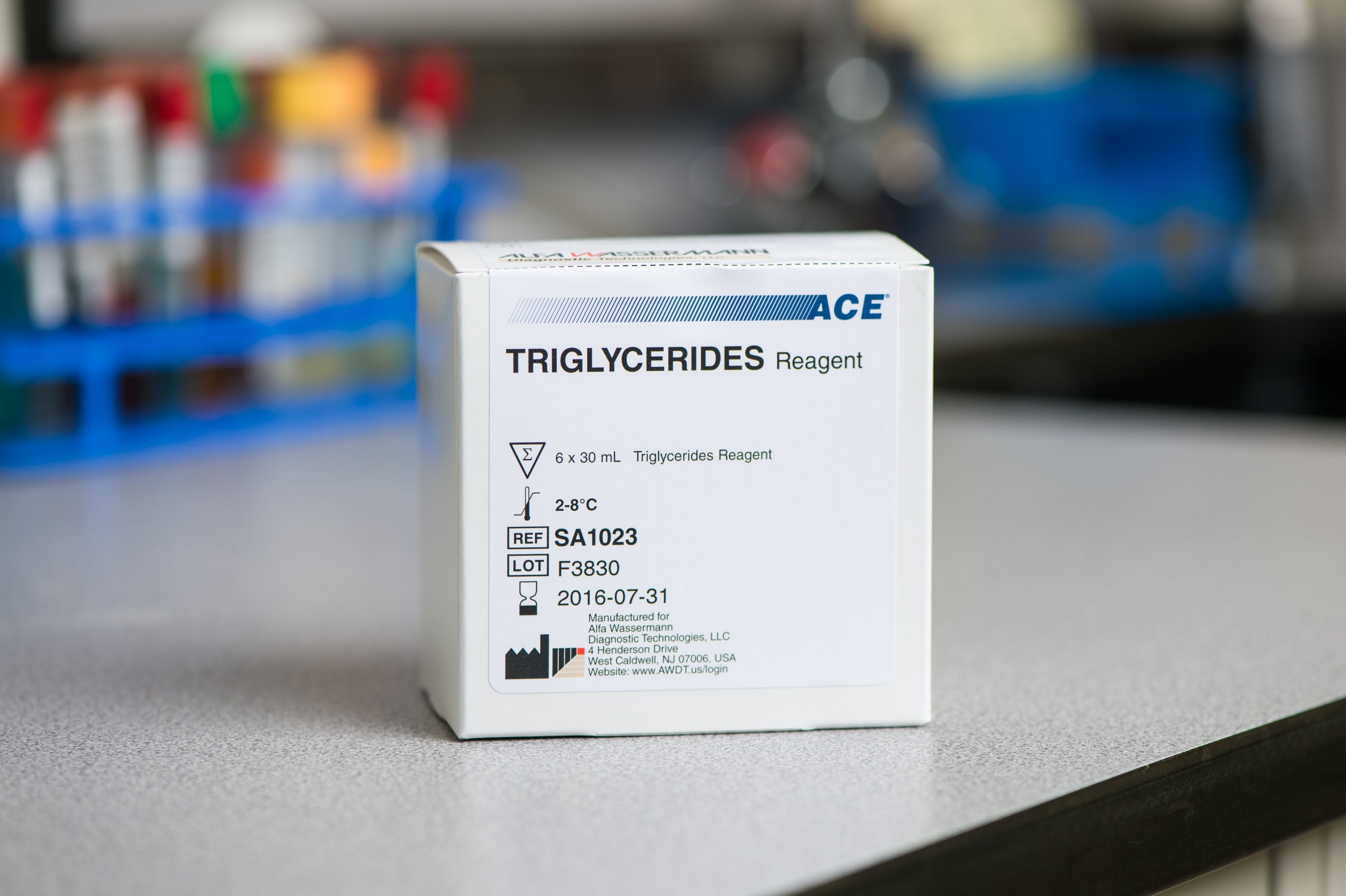 Alfa Wassermann - General Chemistry Reagent ACE® Triglycerides For ACE and ACE Alera Analyzers 800 Tests [1/KT]
