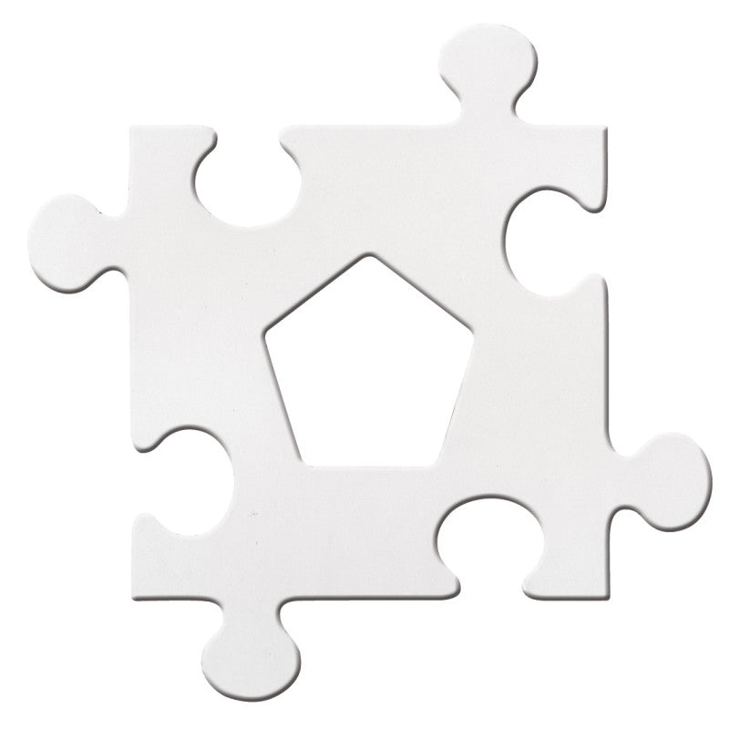 ROYLCO - Picture Frame Puzzle Pieces, 24 Per Pack, 2 Packs
