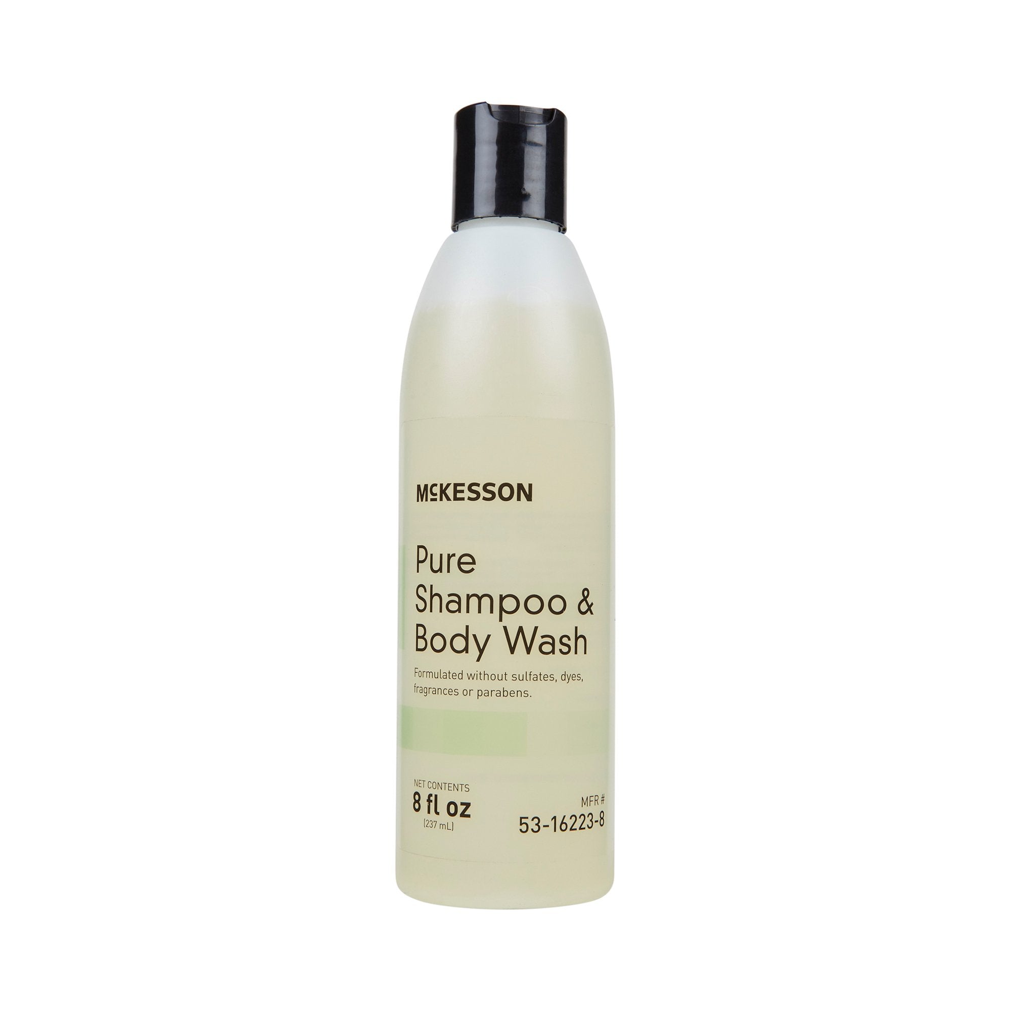 McKesson Brand - Shampoo and Body Wash McKesson Pure 8 oz. Flip Top Bottle Unscented [1/EA]