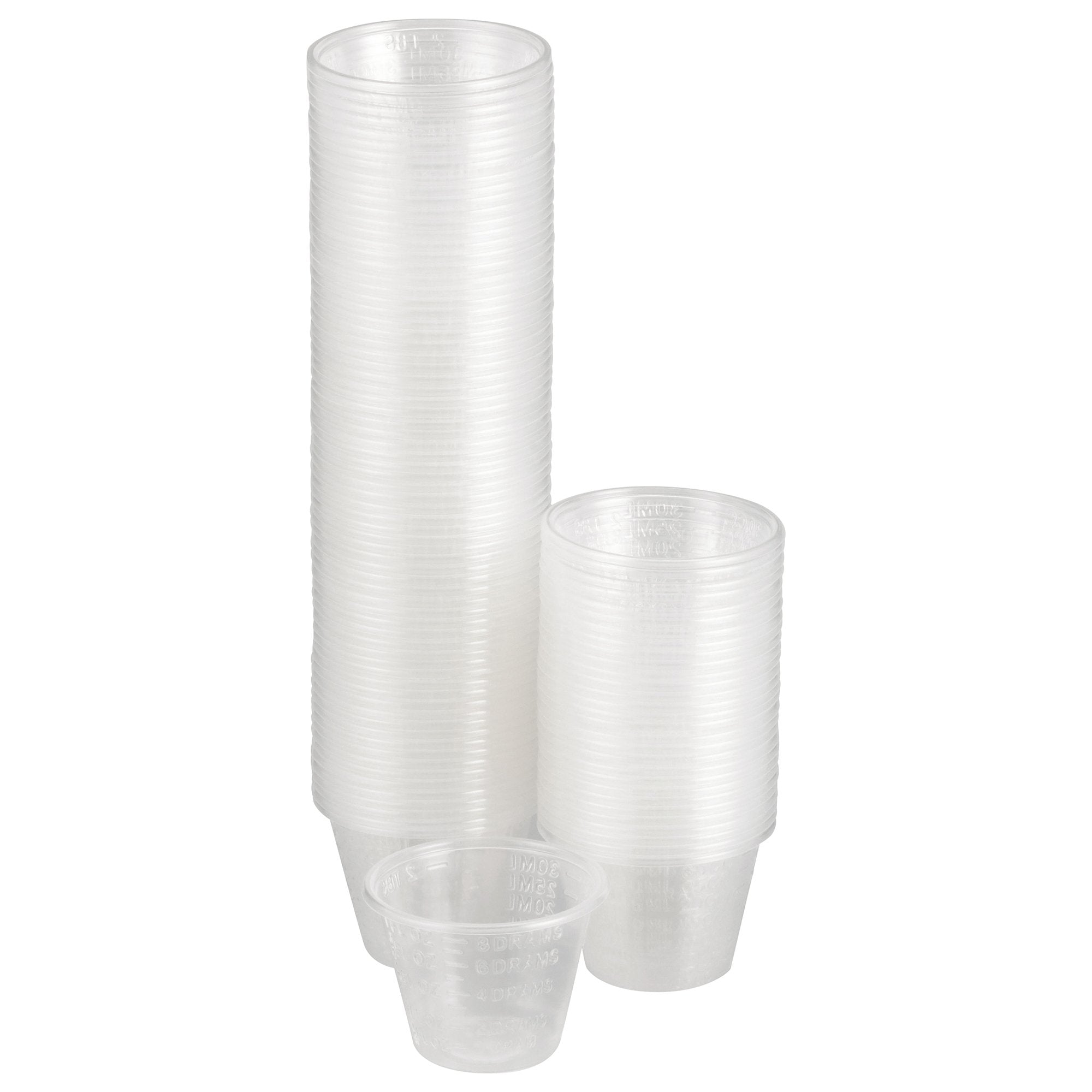 McKesson Brand - Medicine Cup McKesson 1 oz. Clear Plastic Disposable NonSterile [100/SL]