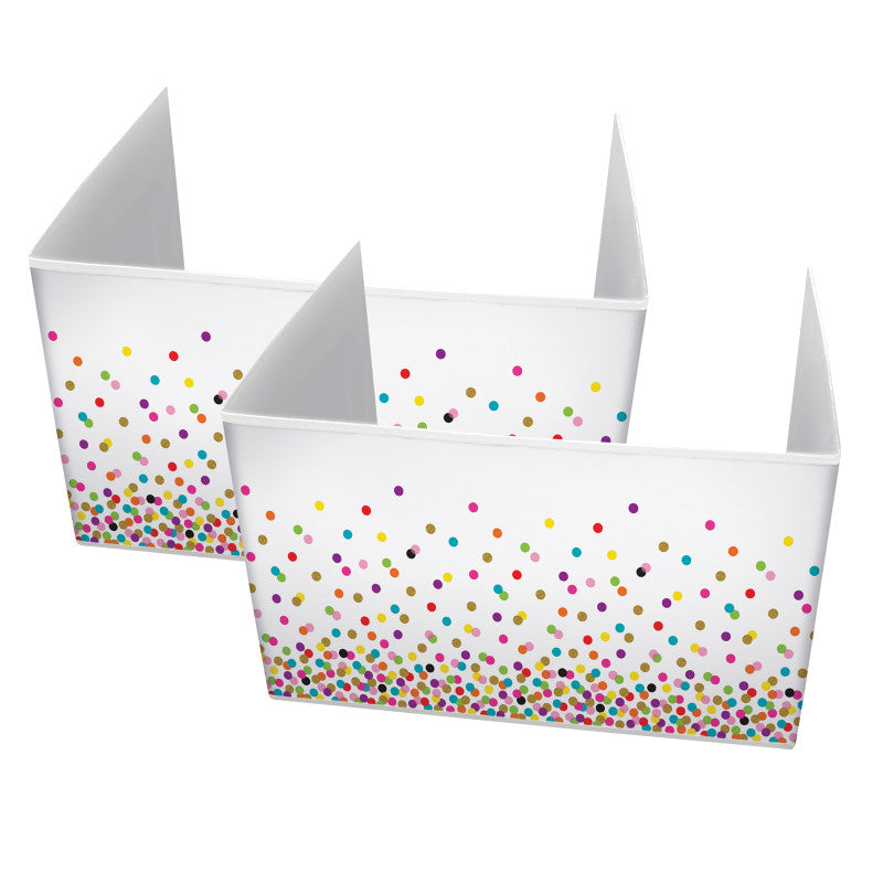 TEACHER CREATED RESOURCES - Confetti Classroom Privacy Screen, Pack of 2