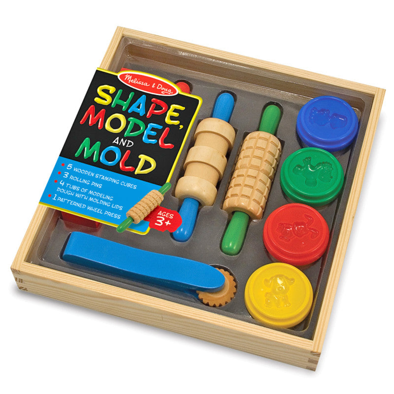 MELISSA & DOUG - Created by Me! Shape, Model & Mold Modeling Dough Kit
