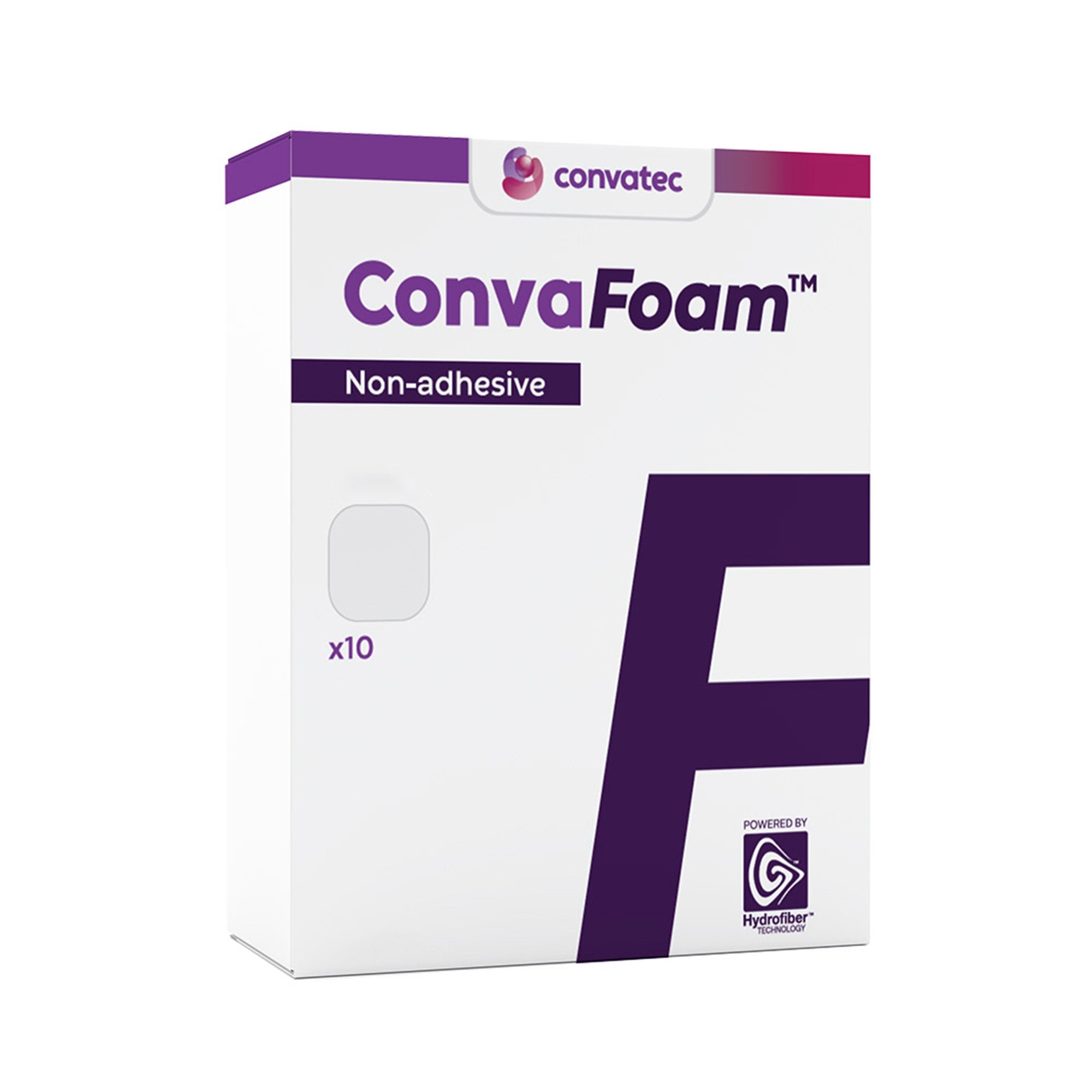 ConvaTec - Foam Dressing ConvaFoam™ Non-Adhesive 4 X 4 Inch Without Border Film Backing Nonadhesive Square Sterile [1/EA]