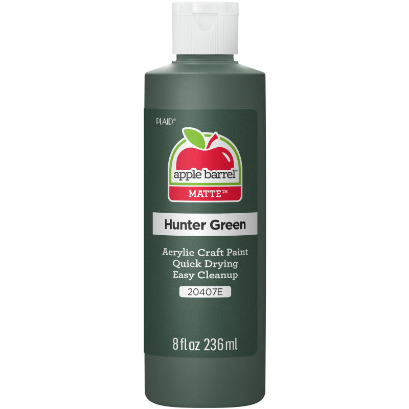 Acrylic Paint Matte, 8oz., Hunter Green