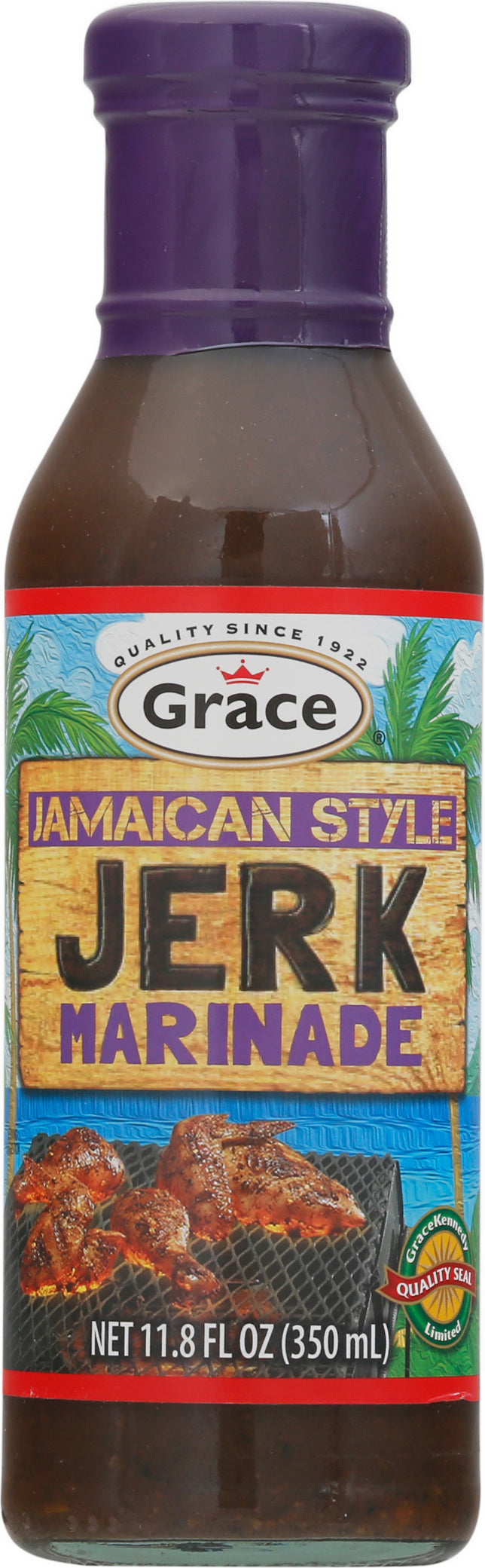 Grace Jamaican Style Jerk Marinade 11.8 fl oz - Case of 12